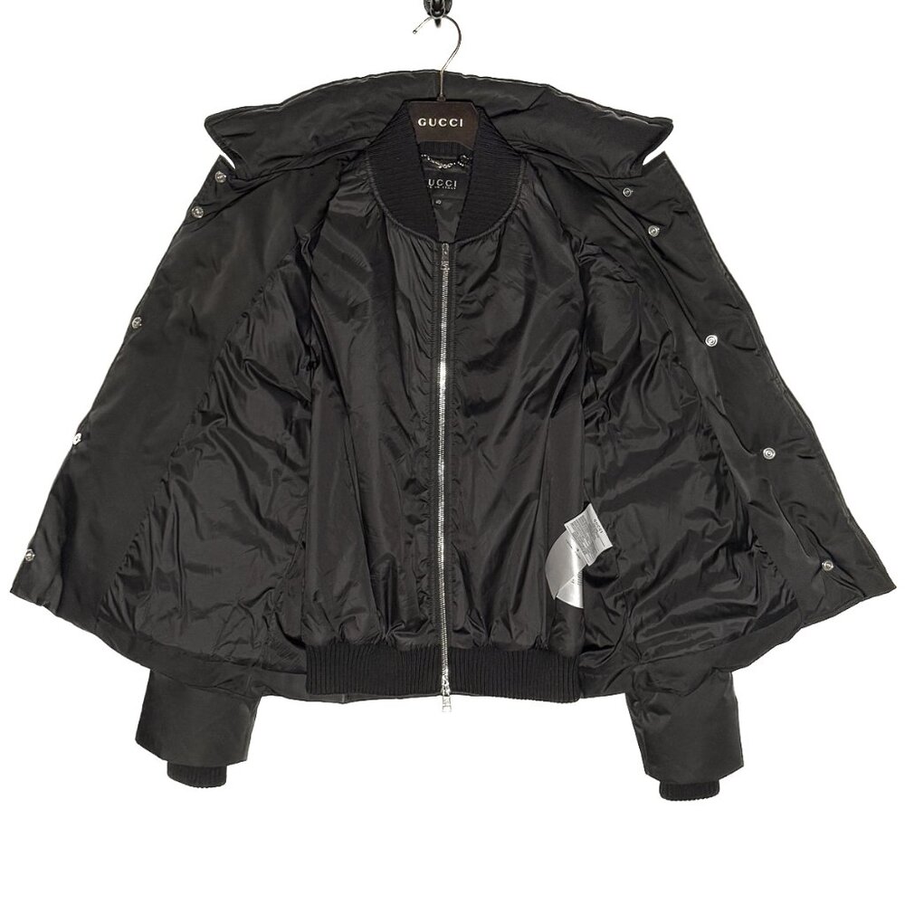 Gucci 2014 Black Toggle Accent Down Puffer Jacket - Picture 7 of 15